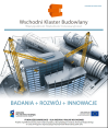 ulotka wschodni klaster budowlany, na obrazku wieżowce i dźwigi