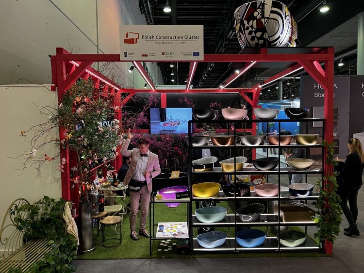 stoisko polskiego klastra budowlanego