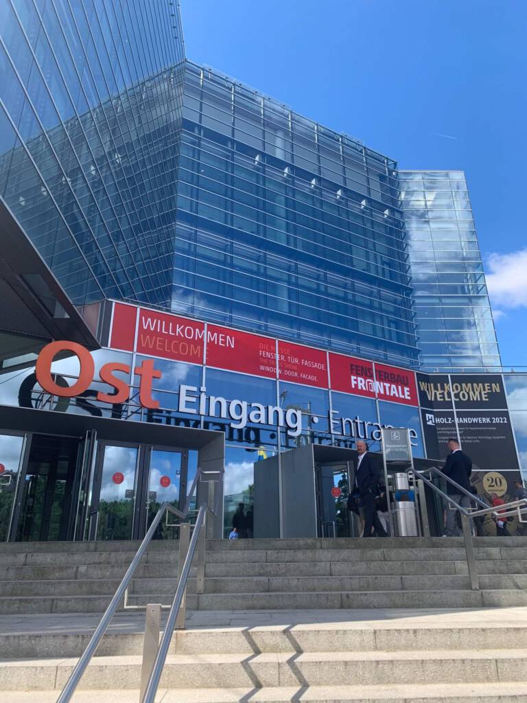 Budynek, w którym odbyły się targi